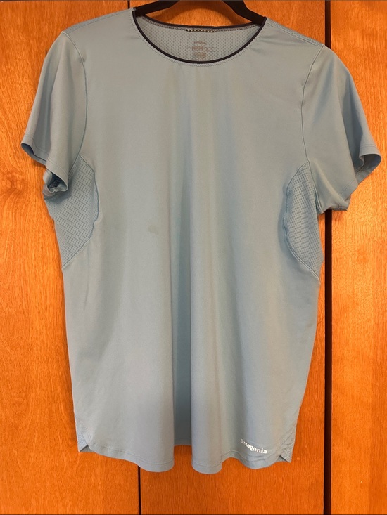 Patagonia Tops - Patagonia Light Blue Women’s Short-Sleeve Performance Tee